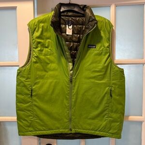 Vintage Patagonia Puffball Vest Micro Puff F08 Men’s Zip Up Vest